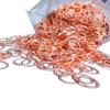21-60mm IDxOD To  H- 1.0mm 1.5mm 2.0mm Thickness99.9% Copper Flat Washer For Boat Car High Temperature