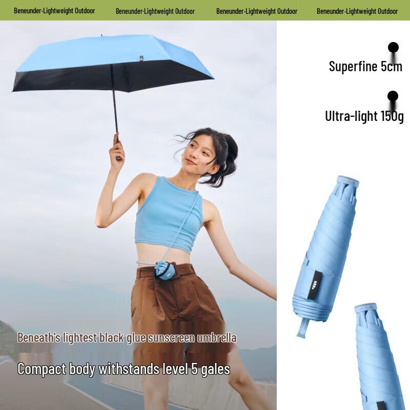 

Beneunder UV Protection Five-Fold Pencil Umbrella