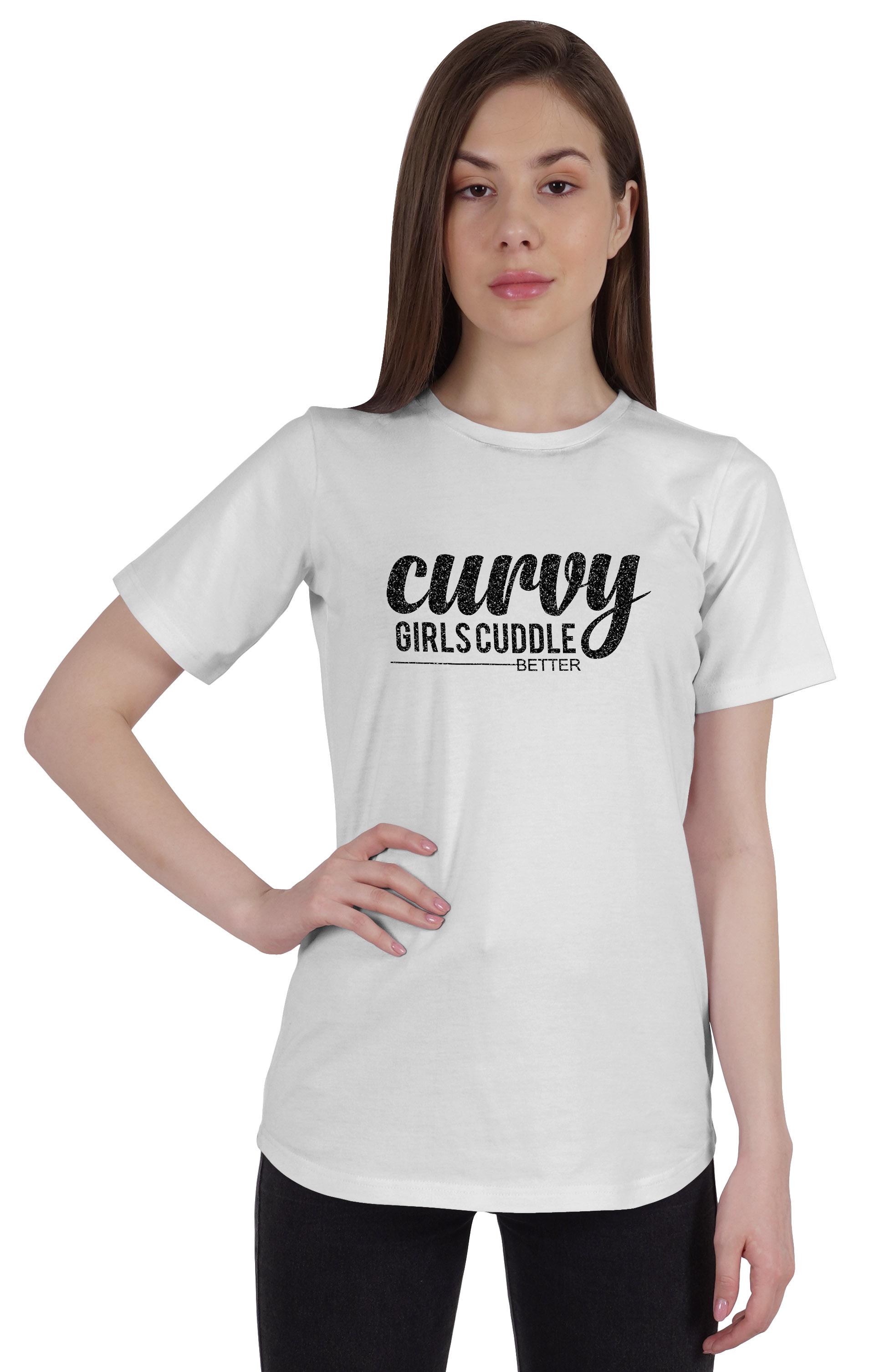 

Жіноча футболка Inkmeso Quote для пишних дівчат із кращим графічним принтом XXL білий