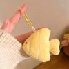 Cute Plush Fish Keychain Soft Stuffed Animal Bag Charm for Women Girls Kawaii Fish Pendant for Backpack Purse and Key Accessory