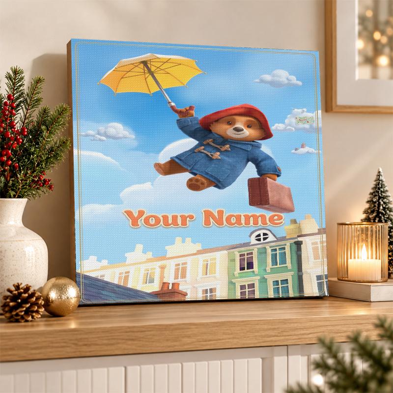 Paddington Custom Name Text 5D Diamond Painting Kit DIY Full Drill Diamond Art Decoration