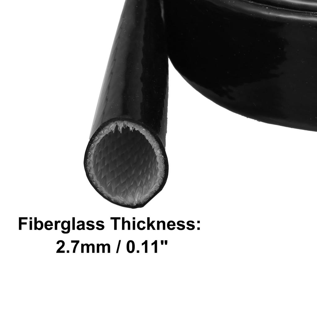 X AUTOHAUX Fuel Hose Protective Cover for Car Insulation Pipe Protective Cover Heat Shield