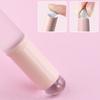 Gradual Silicone Lip Brush Lipstick Brush Lips Round Head Lip Makeup Brush With Cover Halo Dye Brush Lipstick Lip Mud Diy Apply