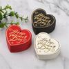 Pack Of 100 Elegant Heart/Round Labels for Valentine's Day Presents and Surprises Decorative Couple Gift Embellishments
