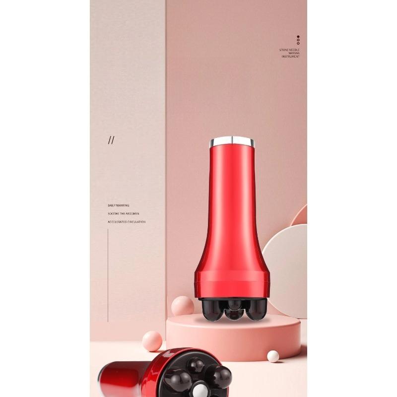 1Pc rechargeable heated abdominal massager, massager, abdominal massage, warm moxibustion