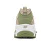 Skechers DLites 1.0 Comfortable Versatile Durable Low-Top Casual Shoes Women Sneaker Brown Green 150536-NTGR