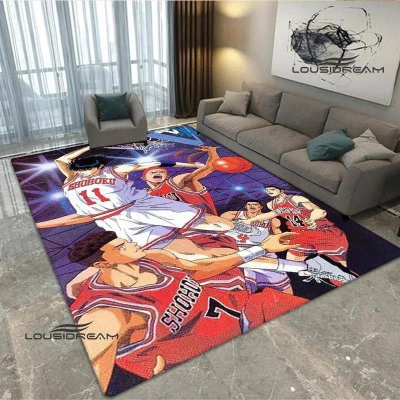 3D Cartoon Slam Dunk printed carpet Non-slip carpet outdoor carpets area rug Home bedroom decor rug for bedroom birthday gift