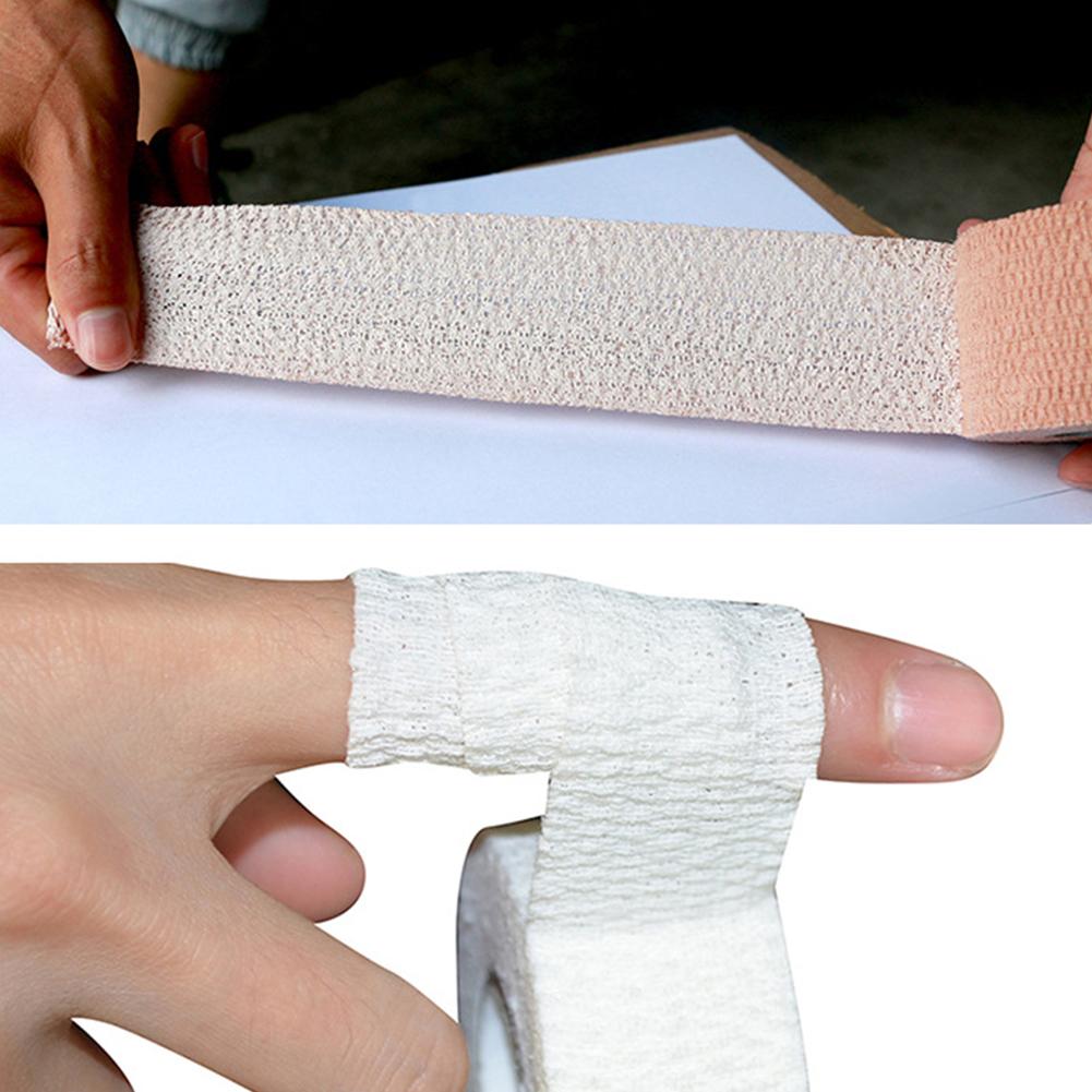 5cm*4.5m Non-woven Fabric Self-sticking Sports Tape Volleyball Finger Guard Basketball Ankle Knee Guard Bandage