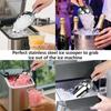 Ice Scoop Stainless Steel Scooper, Utility Scoop, for Kitchen Parties Bar Flour