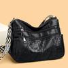 Middle-aged and Elderly Bag Middle-aged Soft Leather Single-shoulder Crossbody Bag Large-capacity Grandma Bag Casually