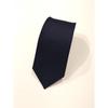 Daks Silk Blend Solid Navy Slim Tie Dmf1acf1273n1