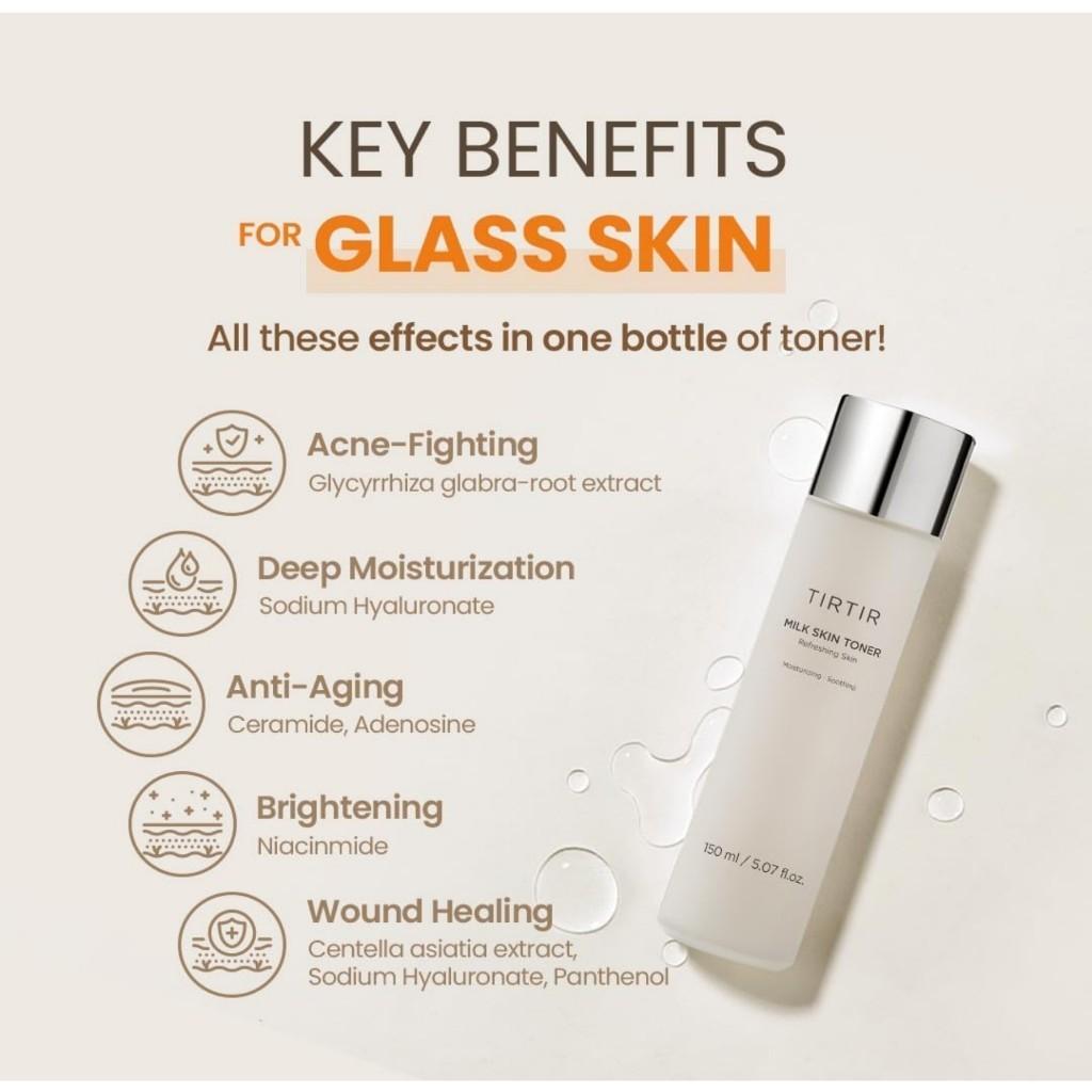 [TIRTIR] Milk Skin Toner, 50ml/150ml