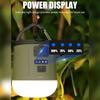 Camping Lantern 2400mAh Rechargeable Battery Torch With 9 Light Modes Portable Electronic Emergency Lamp For Outdoor Camping Hiking