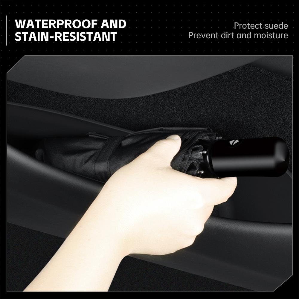 4 Stück Auto-Türseiten-Aufbewahrungsfach für Tesla Model Y Juniper 2025 2026 Interne Aufbewahrungsschale für Tesla Innenraumzubehör