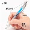 Pentel Ballpoint Pen Gel Ink Gel Infree 0.5mm Clear Shaft BLN75TL-C Blue 10pcs