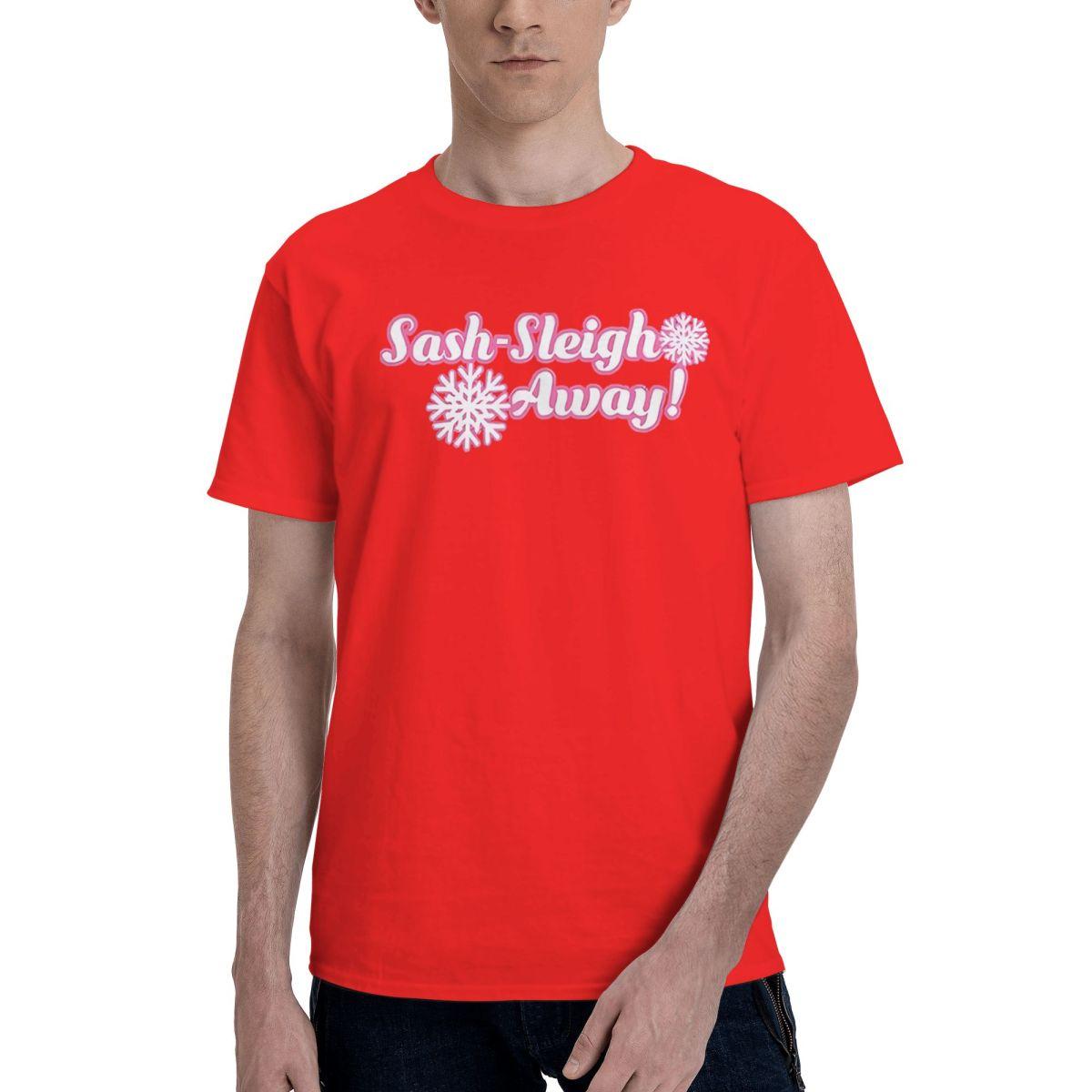 

SashSleigh Away 100 Cotton Casual Breathable Confortable Tshirt High End Mens Clothing Tshirts Men S