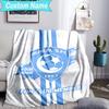 Custom Name Blanket Al Hilal Emblem Design Blanket Bedding Blanket for Travel, Camping, Living Rooms, Offices, Sofas, Fan Christmas Gift