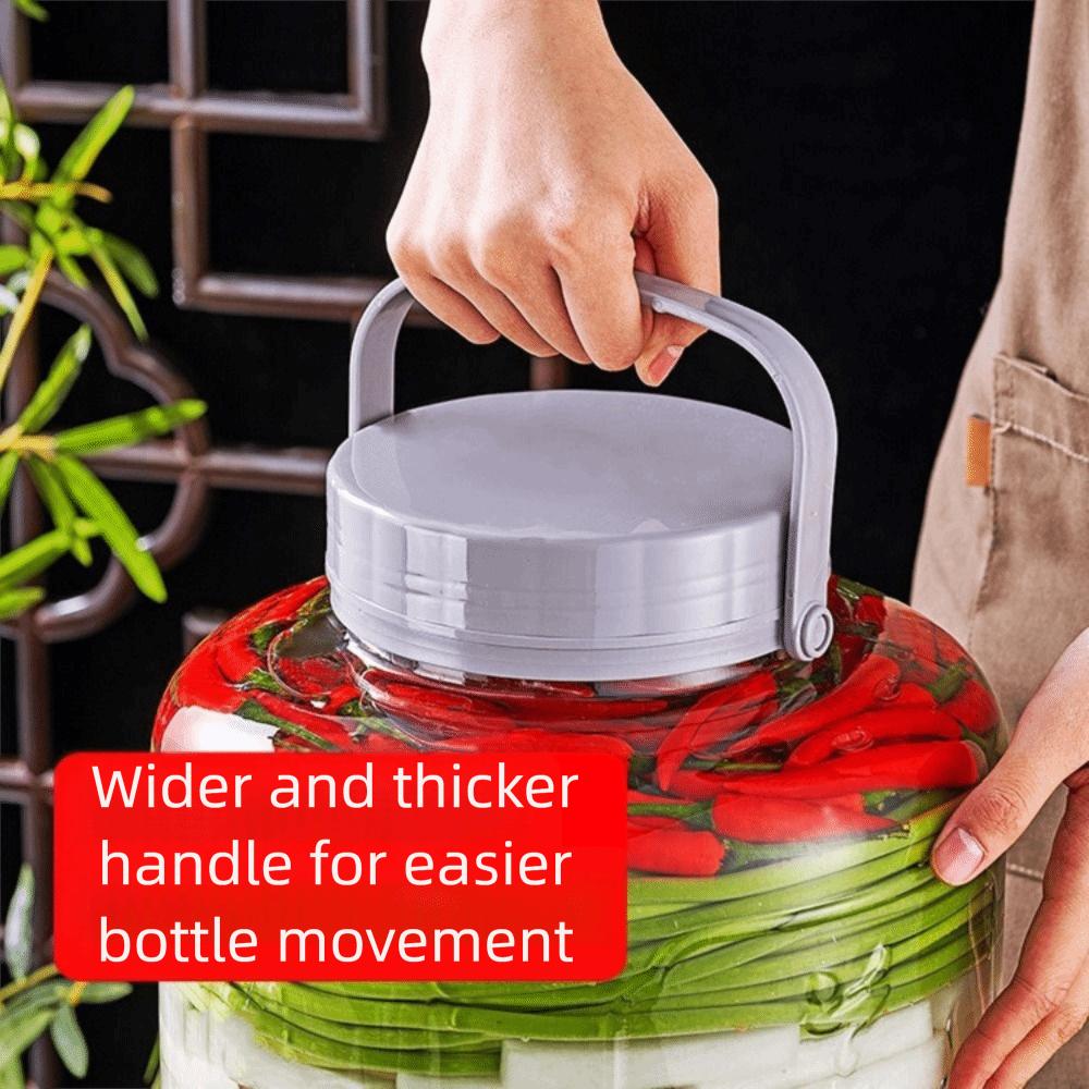 Home Use Glass Fermentation Jar Sealable Glass Bottle Container Sed Container  Home Kitchen