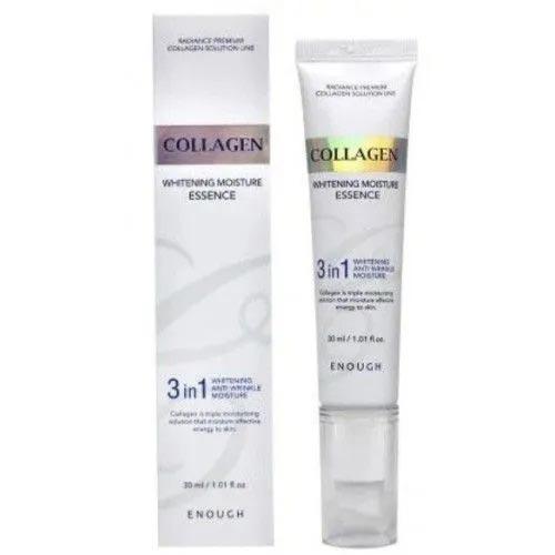

Антвозрастная увлажняющая эссенция для лица с коллагеном ENOUGH Collagen 3in1 Essence 30мл