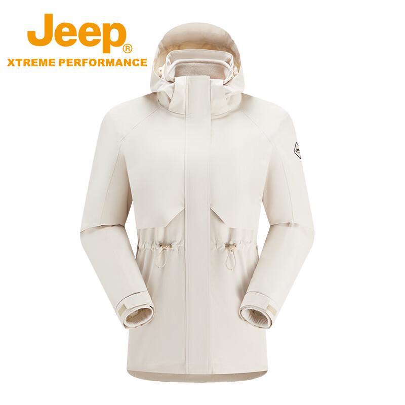JEEP Women s 3-in-1 Fleece Windproof Waterproof Jacket XL