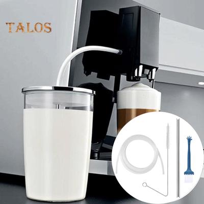 1 Σετ λάστιχο αφρού γάλακτος Ανθεκτικό σε υψηλή θερμοκρασία σε αφρό γάλακτος Βολικός πρακτικός πλήρως αυτόματος εύκαμπτος σωλήνας αντικατάστασης καφετιέρας