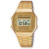 Casio Standard Digital Watch A-168WG-9W Men's Gold Stainless Steel Casual Timepiece