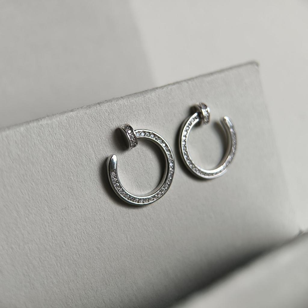 Øredobber i sølv med cubic zirkon (2191964)