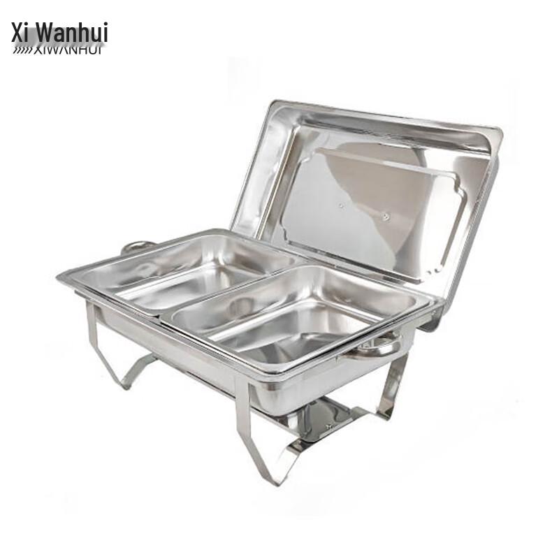 XWH Commercial Stainless Steel Heated Buffet Chafing Dish