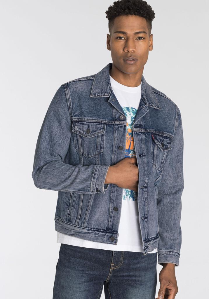 Demi-season Jacket Levi's Herren The Trucker Jacket Skyline