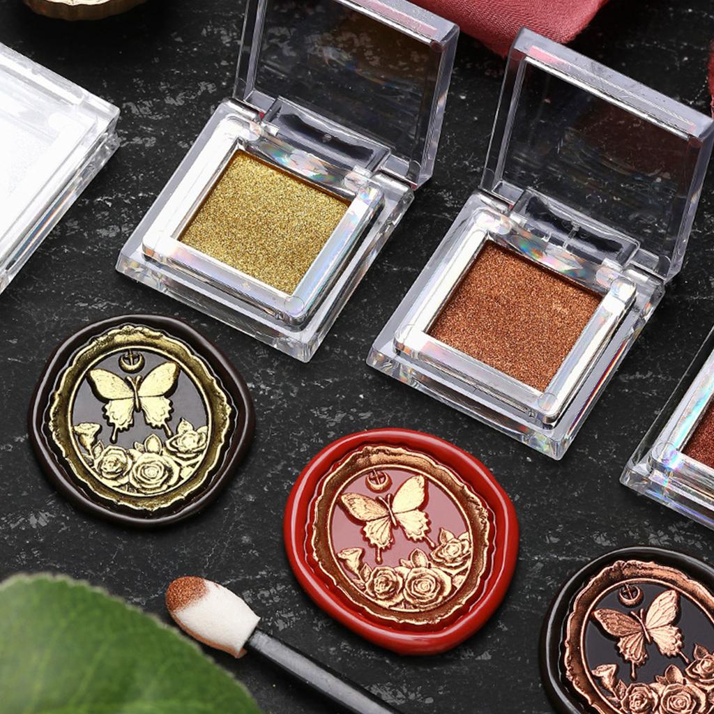 Glitter Wax Paste for Wax Seal Stamp Metallic Lustre Wax Finish for Wax Seal Stamp Decor Sealing Envelope Gift Wrap