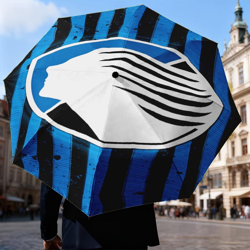 Atlanta Football Club Umbrella Folding umbrella, automatic umbrella 8-Frame for Travel, camping Use Gift for Halloween Christmas