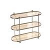 Bathroom Counter Organizer Shelf Cosmetic Storage for Bedroom 3 Layer