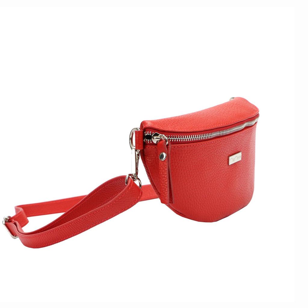 Läder midjeväska axelväska dam MiaMore