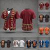 Men's Halloween Letter Print Loose Fit Casual T-Shirt Funny Novelty Top