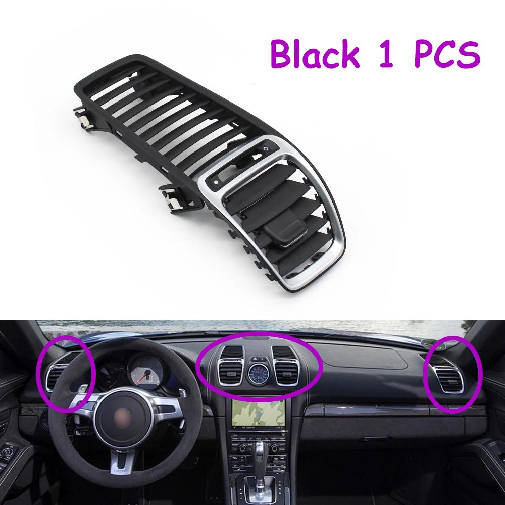 Boxster Cayman 981 Interior Car Front Dash Air Conditioner Outlet AC Vent Grille Cover Panel For Porsche 2012-2016 98155213104