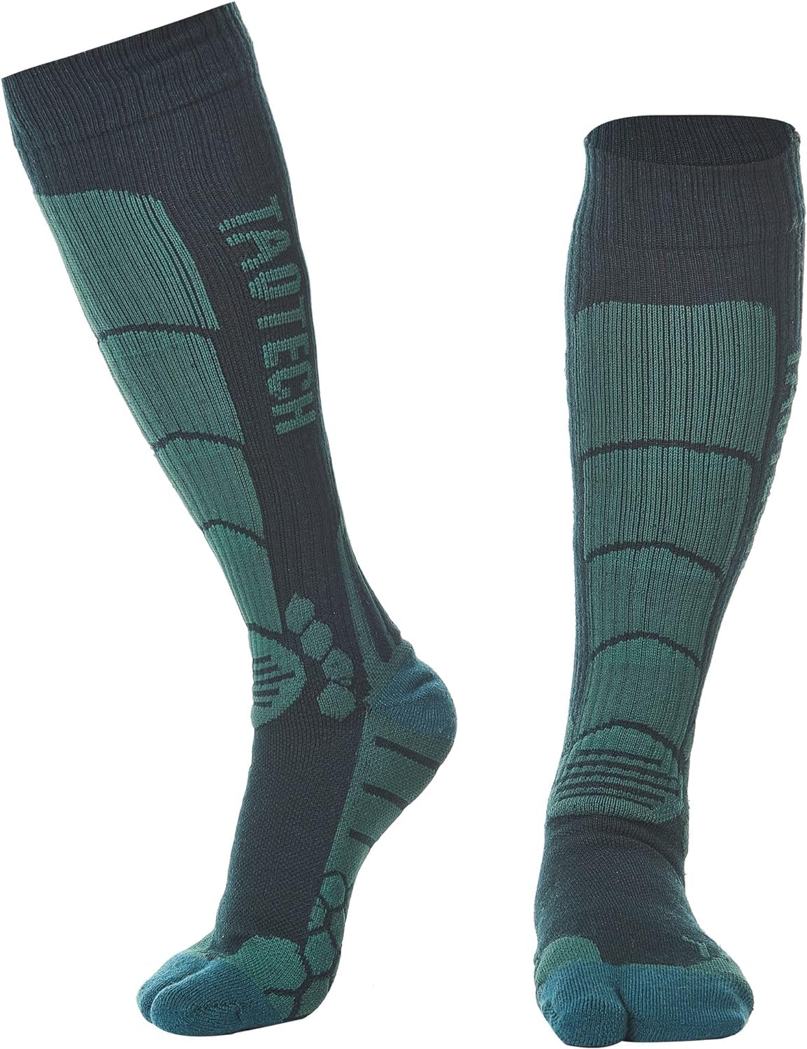 

TaoTech Socks for Outdoor and Thick Acrylic Graduated Cold Odor 1 Pair Dark Snowboarding, Sports, Skiing, Activities, Hiking, Fiber, Compression,