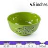 Meichu 4.5-inch Melamine Rice Bowls (10-pack)
