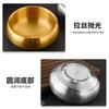 Korean version of 304 stainless steel creative bowl-shaped double-layer thickened restaurant sauce insulation rice soup bowl