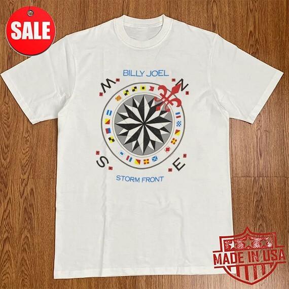 

New Billy Joel Storm Front American Tour Christmas Gift Unisex S-5XL Shirt UU57 Unisex T-Shirt XXXXL