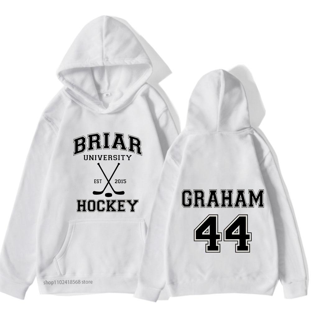 Merch TV Hoodie Off Campus Briar University Hockey Jersey Graham 44 22 DI LAURENTIS 66 Tucker46 Design Sweatshirt Male Clothes