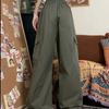 Streetwear Casual Wide Leg Pants Women High Waist Plus Size Y2K Cargo Pants Woman Fashion Trendy Loose Straight Office Lady Trousers 24202