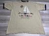 Vintage Pictured Rock Munising Michigan Single Stitch Shirt Nautical Sailboat XL