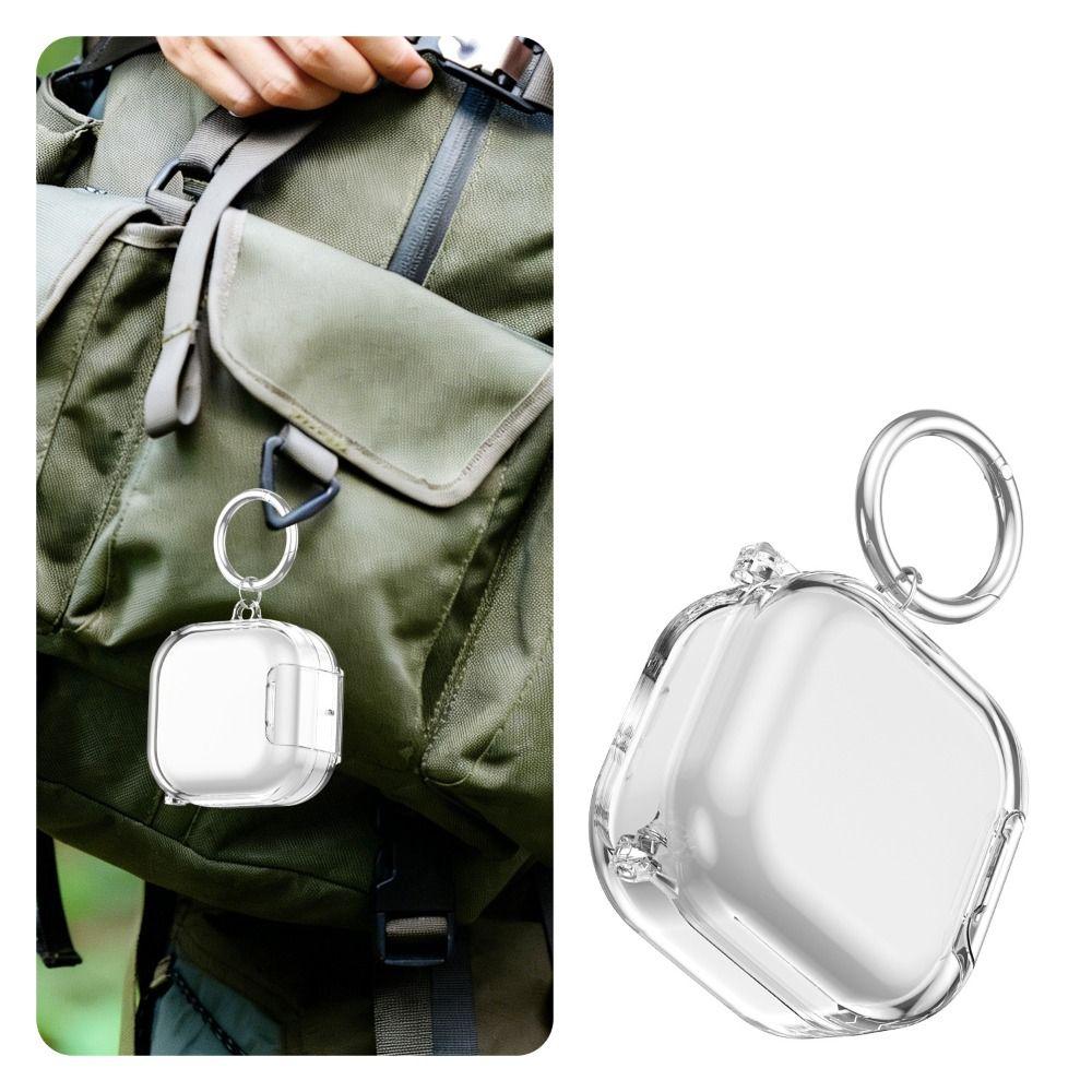 Full Cover Shell Protective Case Transparent Earbuds Cover for Samsung Galaxy Buds4/4pro Travel
