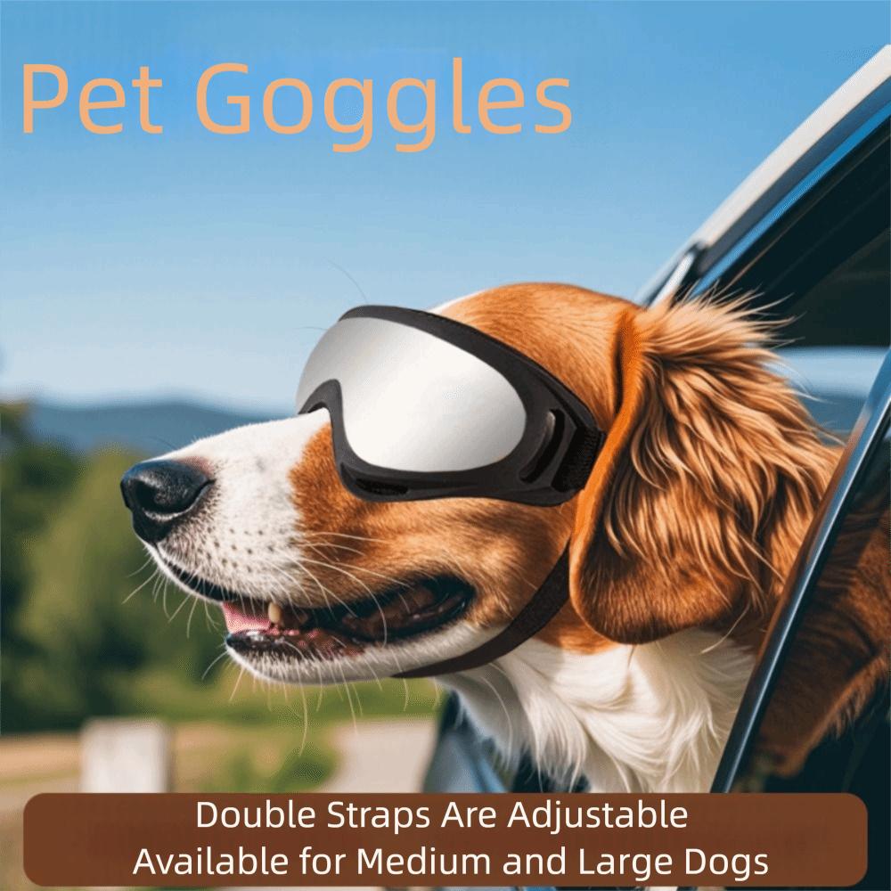 Plastic Pet Goggles Anti-UV Multicolor Pet Sunglasses Adjustable Sun Shading Dog UV Protection Glasses