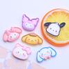 10 Pcs New Mini Kawaii Cartoon Animal Kitten, Rabbit Series Resin Scrapbookdiy Miniature Ornament Accessories A13