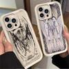 Retro Goddess Punk Angel Phone Case For iPhone 17 Air 16 e 15 14 13 12 11 Pro Max Plus Mini SE 2020 2022 Funda Coque