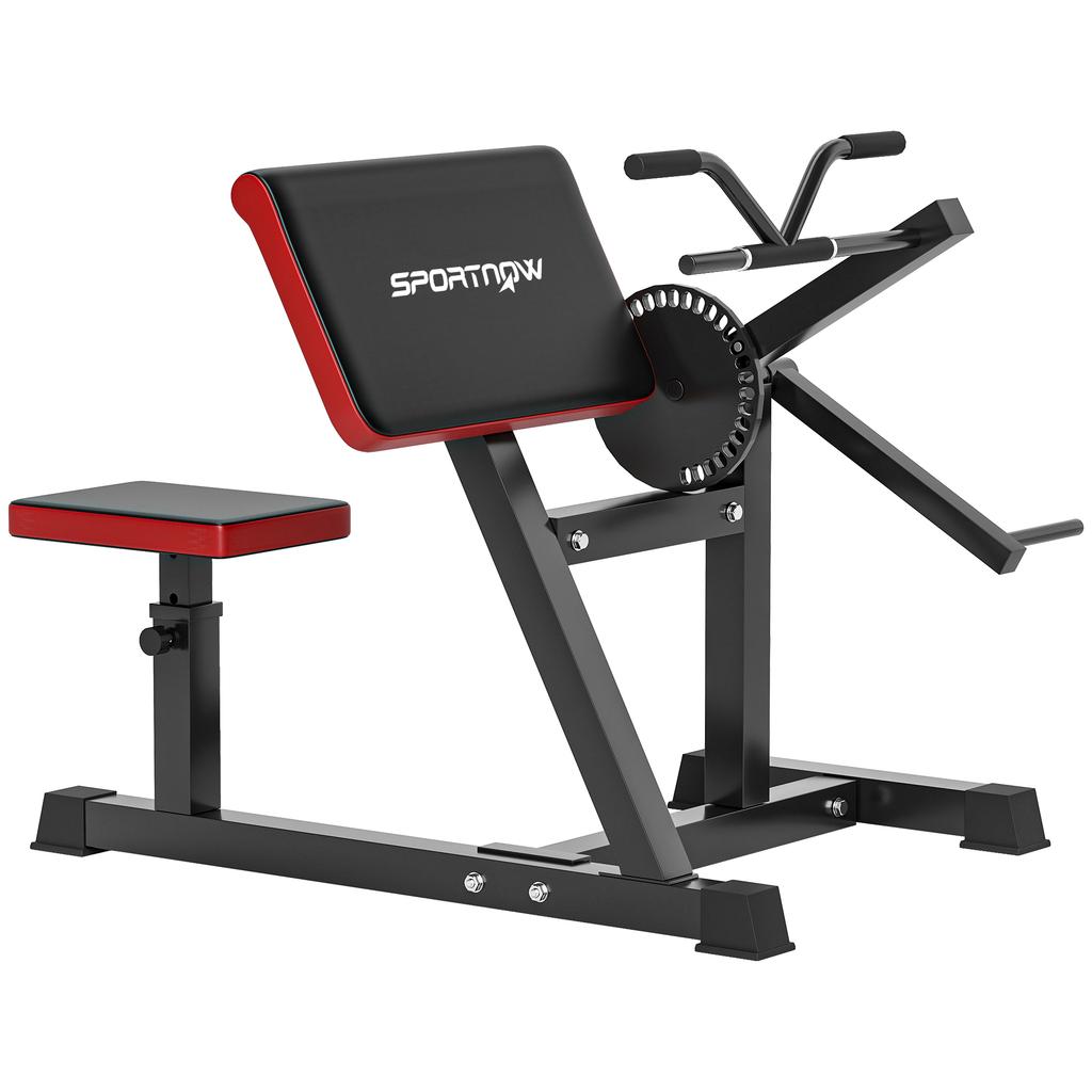 Biceps and Triceps Machine 2 In 1 Preacher Curl Bench with Adjustable Seat and Elbow Support for Home Gym