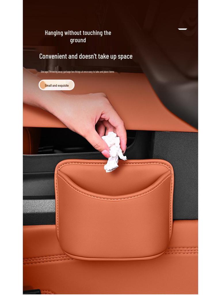 Zhiji R7 Car Multi-functional Trash Can Storage Box Organizer