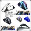 Motorcycle SV650 Wind Deflector Accessories For Suzuki SV650 SV400 1999 - 2002 Double Bubble Windscreen Windshield Shield Screen