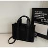 Simple retro bag women's 2025 new large-capacity tote bag fashionable versatile shoulder bag commuter messenger bag